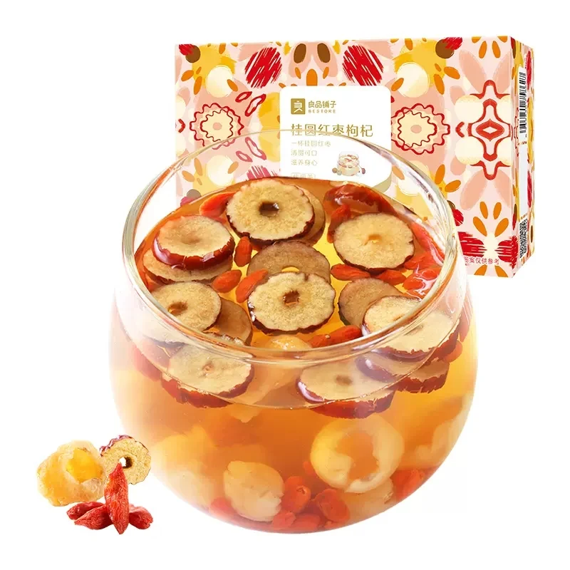 [Self-operated] China BESTORE BESTORE Red Dates, Longan, Wolfberry Tea 120g Nuannuan Three Treasures Camellia Tea Bag Red Date Tea Small Bag Scented Tea Fruit Tea Fruit Tea Tea Bag