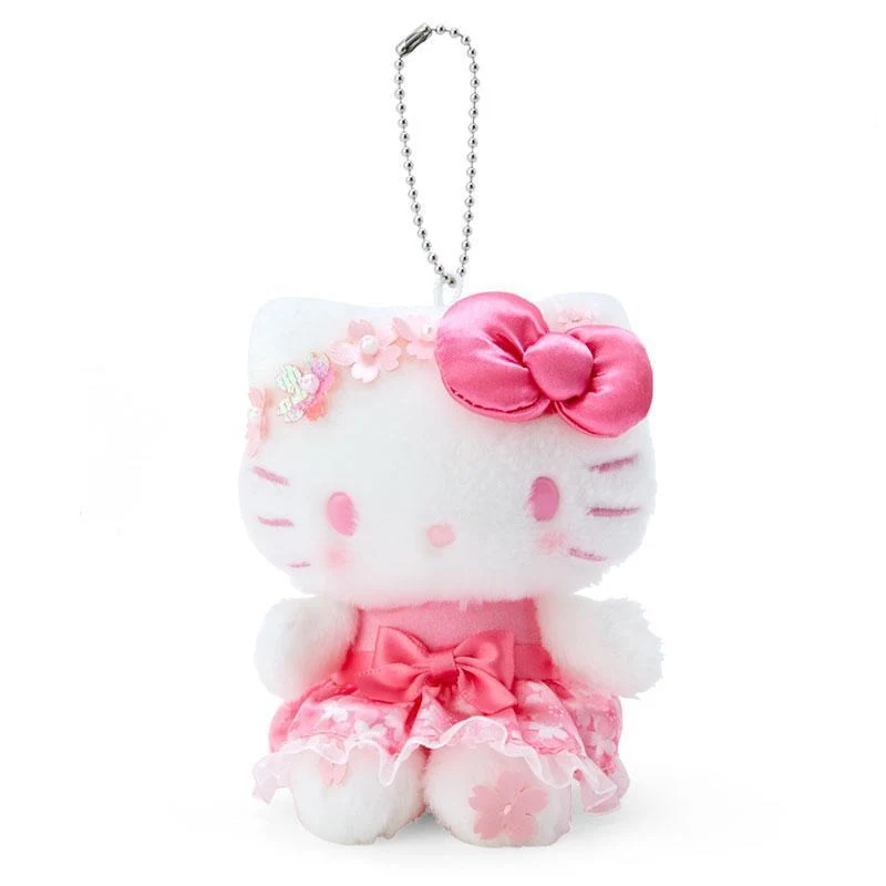 [Self-operated] Japanese Sanrio Sakura series pendant Hello Kitty style 1 car bag pendant keychain