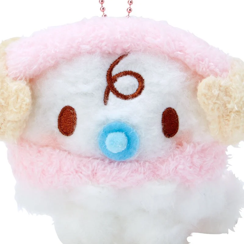 [Self-operated] Japan's Sanrio earmuffs scarf series car bag bag charm keychain milk pendant 1 pack