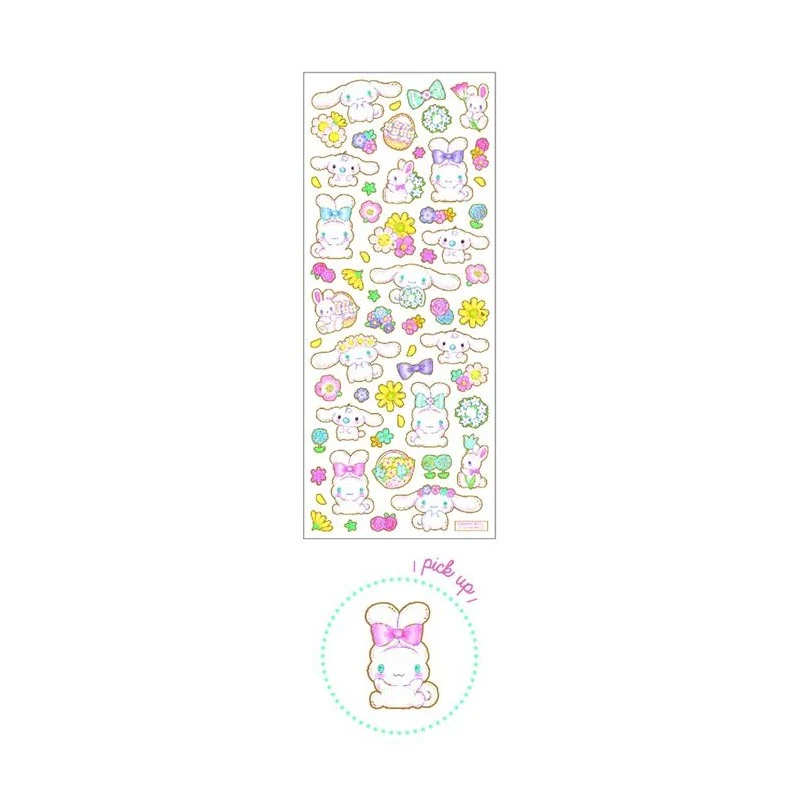 [Self-operated] Japanese Sanrio aluminum foil transparent seal sticker big-eared dog cartoon sticker