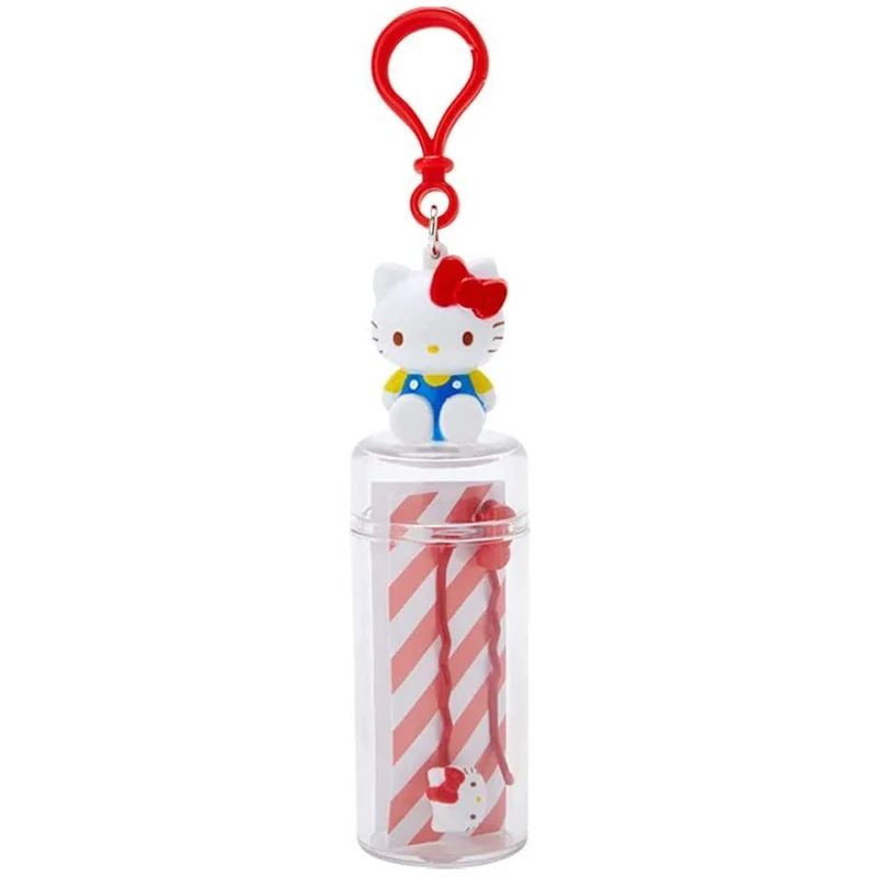 [Self-operated] Japan's Sanrio one-line hair clip with storage jar Hello Kitty style 4 pieces cute one-line side clip bangs clip headband hair clip hair accessories