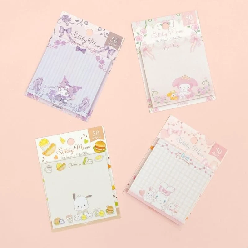 [Self-operated] Japanese Sanrio note pad Pacha dog model 50 pieces convenient and compact record book note paper