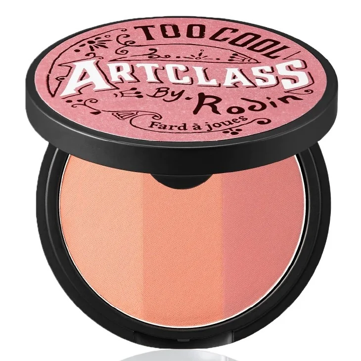 [Self-operated] Korean TOO COOL FOR SCHOOL three-color blush powder #02 Rose 8.7g Blush nose shadow enhances complexion and is not easy to fade