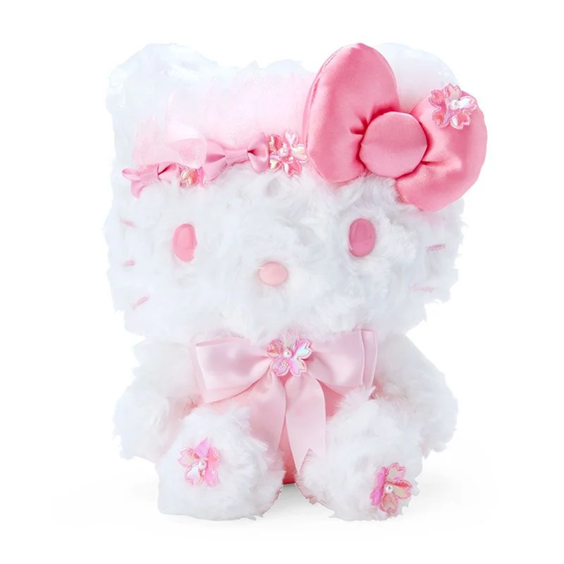 [Self-operated] Japanese Sanrio Sakura series doll Hello Kitty doll ornaments plush toys