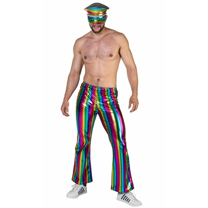Regenbogen-Schlaghose