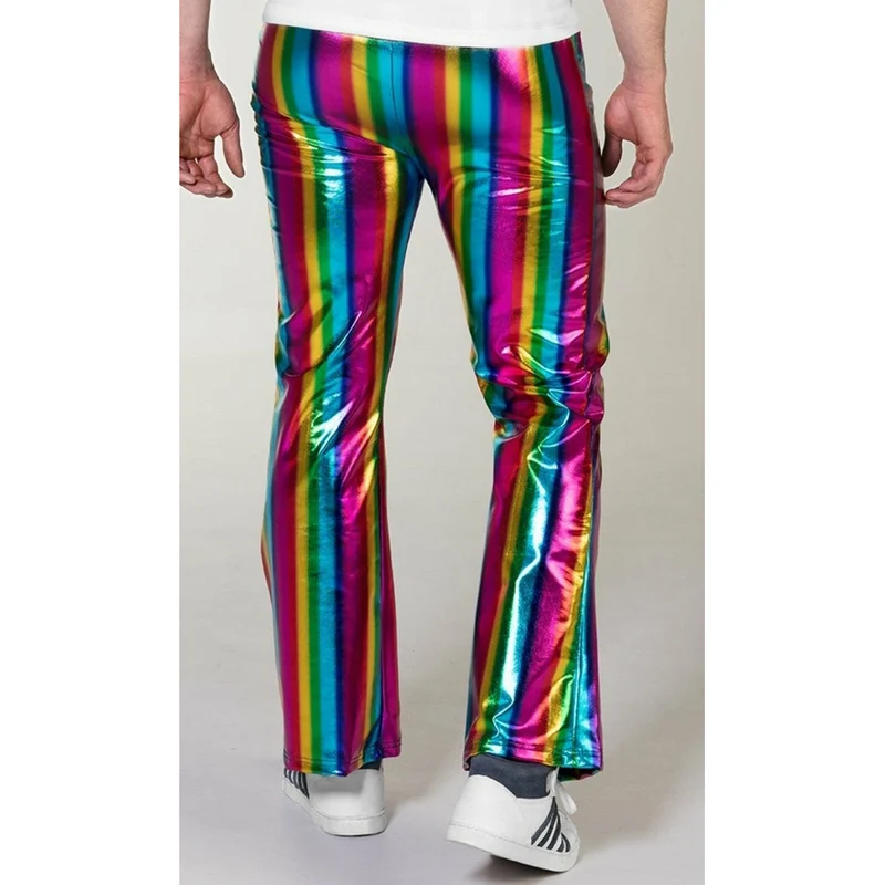 Regenbogen-Schlaghose