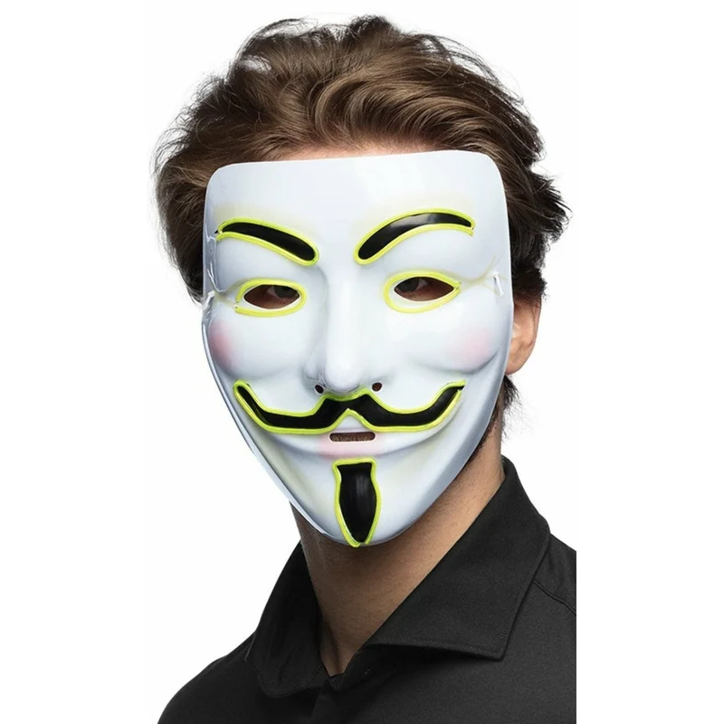V Vendetta Led-Maske