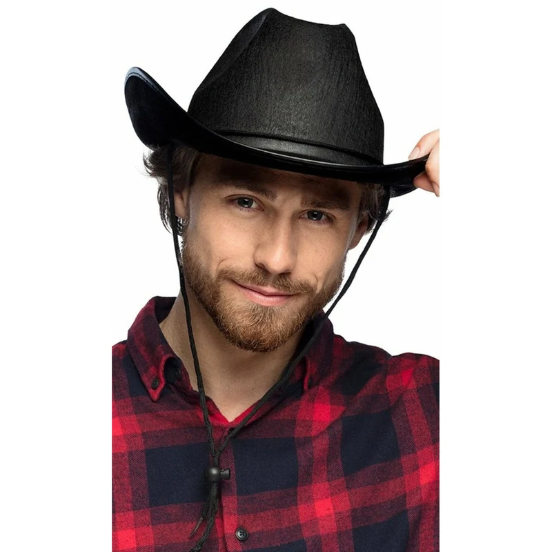 Schwarzer Rodeo-Cowboyhut
