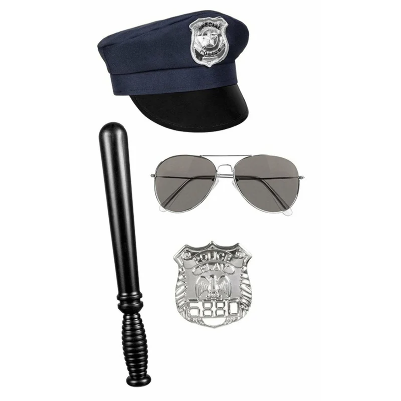 Polizei-Set für Erwachsene