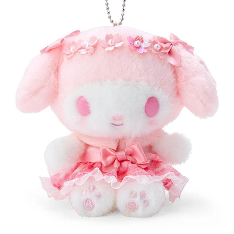 [Self-operated] Japan's Sanrio Sakura series pendant Melody model 1 car bag pendant keychain