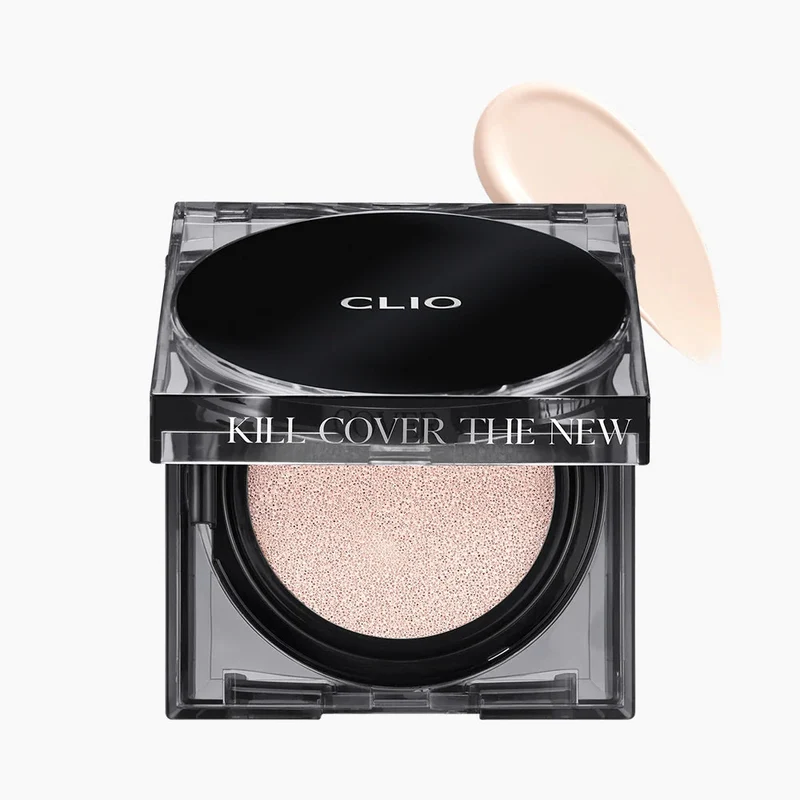 [Self-operated] Korean CLUB CLIO Crystal Brick Square Cushion Foundation #1.5 Fair Bright Beige Comes with Refill 15g*2 SFP50+ PA+++