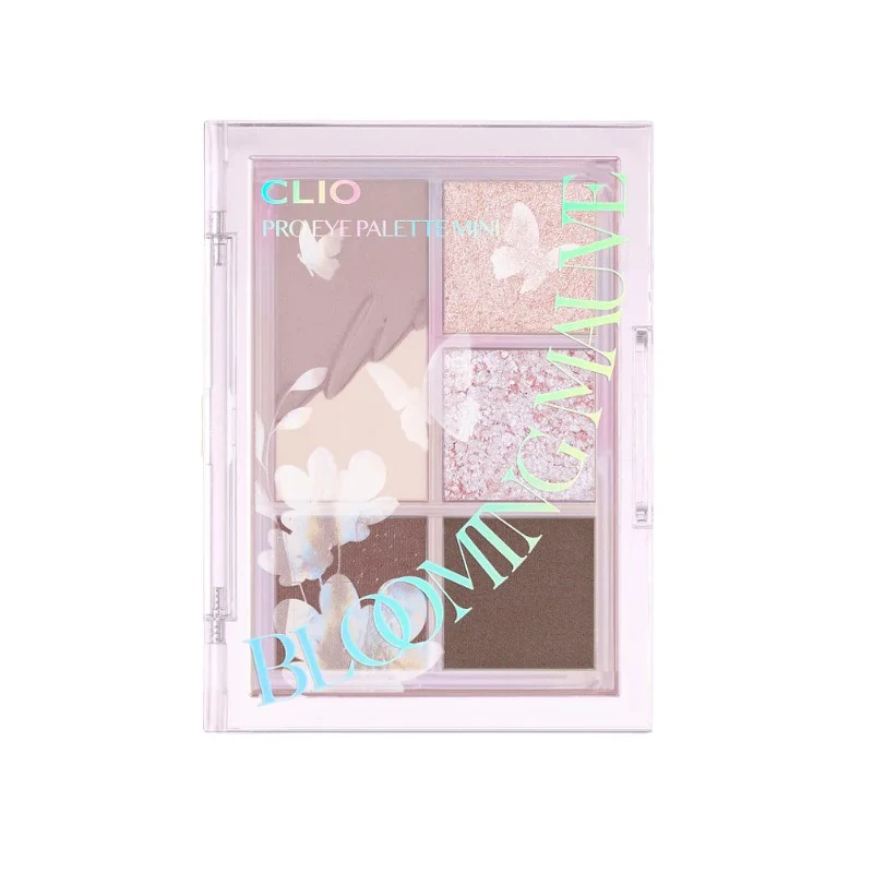 [Self-operated] Korean CLUB CLIO 5-color eyeshadow palette in one palette No. 3 Blooming Mauve matte eyeshadow palette