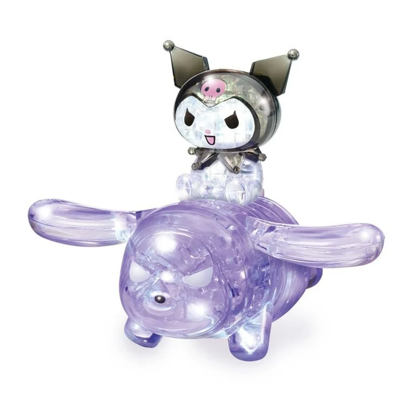 [Self-operated] Japanese Sanrio 3D Crystal Puzzle Kuromi 38-piece puzzle
