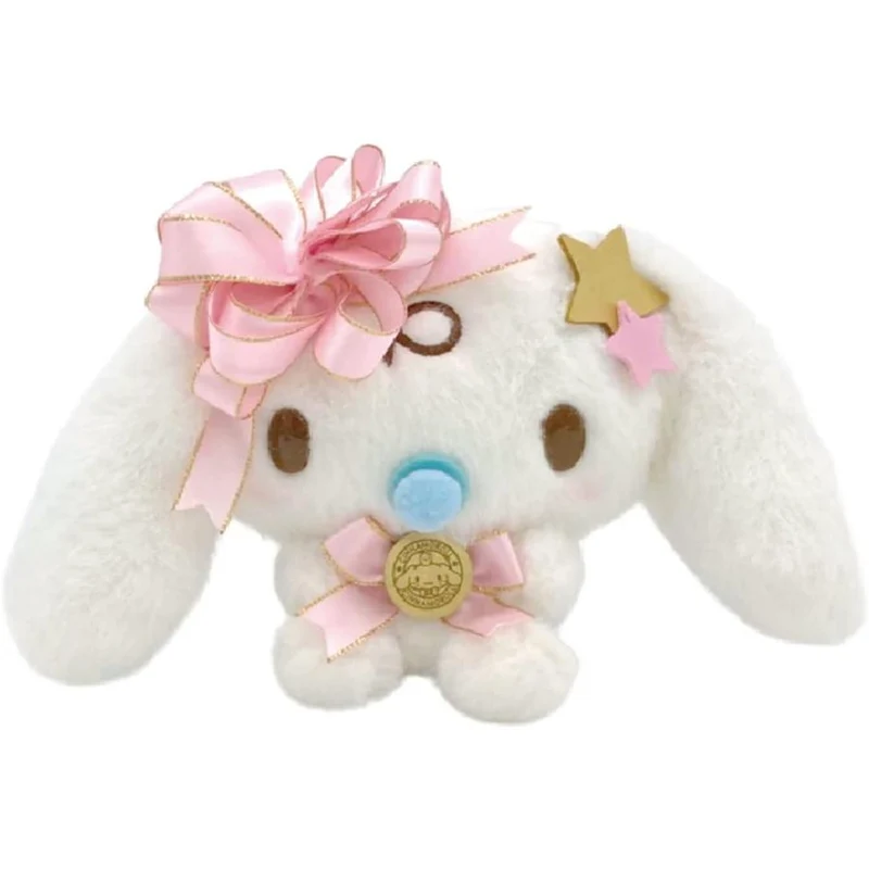 [Self-operated] Japanese Sanrio Ribbon Headwear Series Doll Milk Doll Doll Ornament Plush Toy