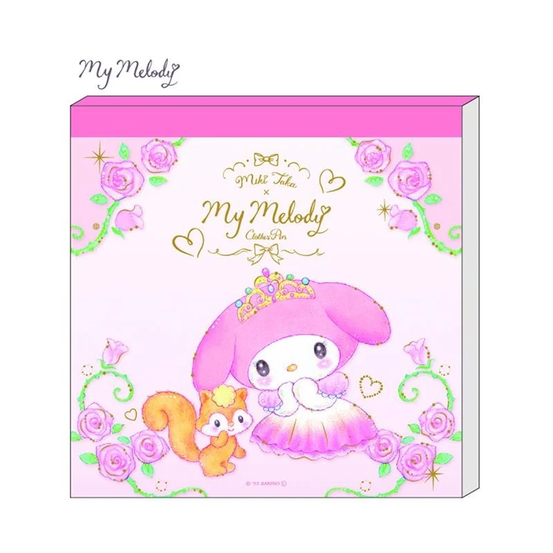 [Self-operated] Japan's Sanrio note pad Melody model 100 pages of convenient and compact note pad note paper