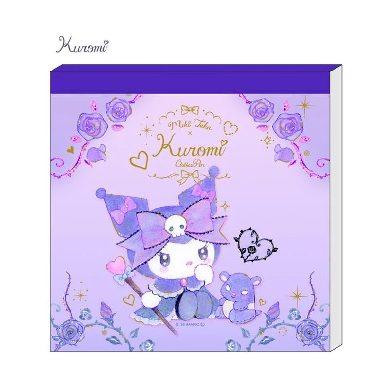 [Self-operated] Japan's Sanrio note pad Kurome style 100 pages of convenient and compact note pad note paper