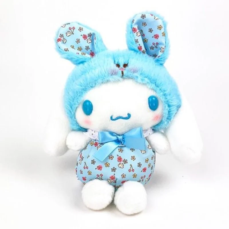 [Self-operated] Japanese Sanrio Limited Edition Flower Rabbit Series Doll Jade Dog Big Eared Dog Doll Ornament Plush Toy