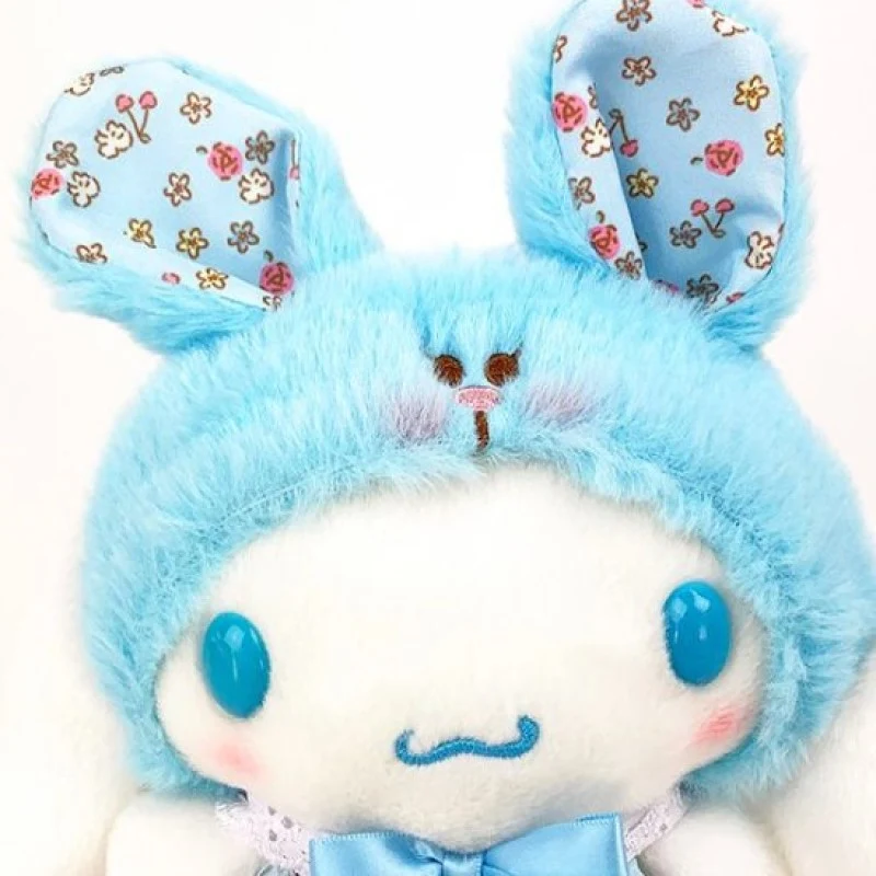 [Self-operated] Japanese Sanrio Limited Edition Flower Rabbit Series Doll Jade Dog Big Eared Dog Doll Ornament Plush Toy