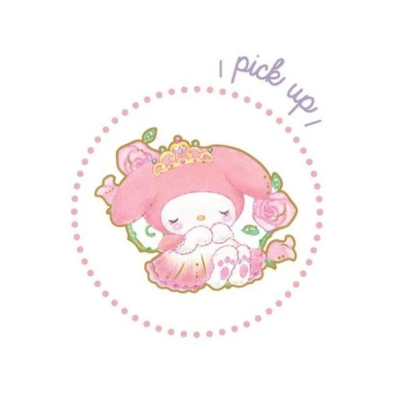 [Self-operated] Japanese Sanrio aluminum foil transparent seal sticker Melody style cartoon sticker