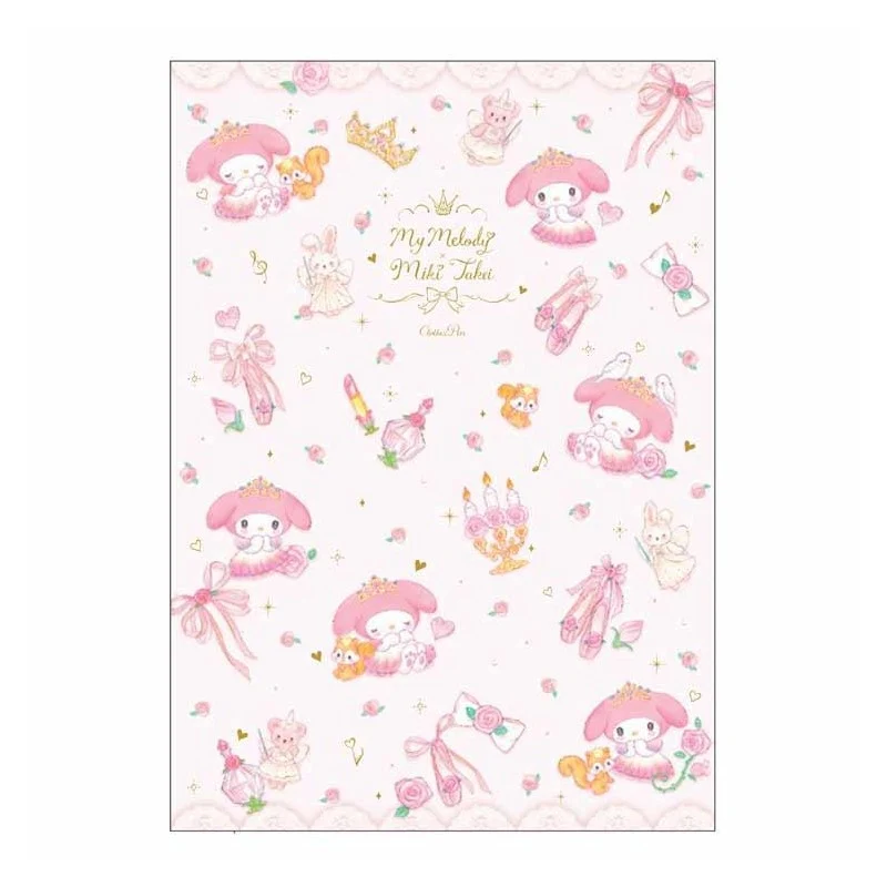 [Self-operated] Japan's Sanrio A5 notebook Melody model 64-page lined meeting minutes book