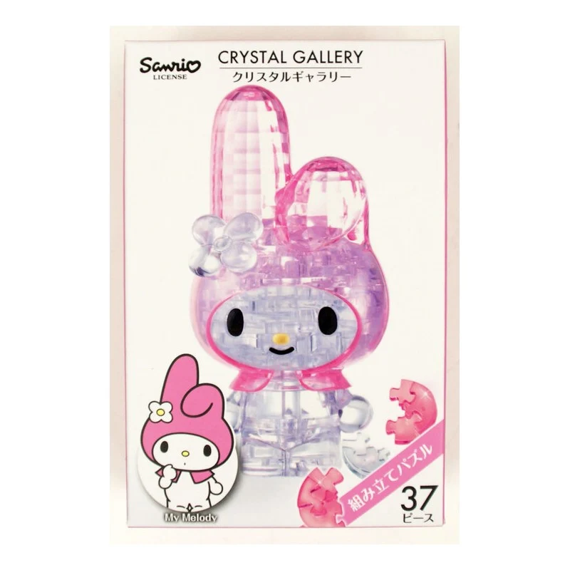 [Self-operated] Japan's Sanrio 3D crystal puzzle Melody 37-piece puzzle