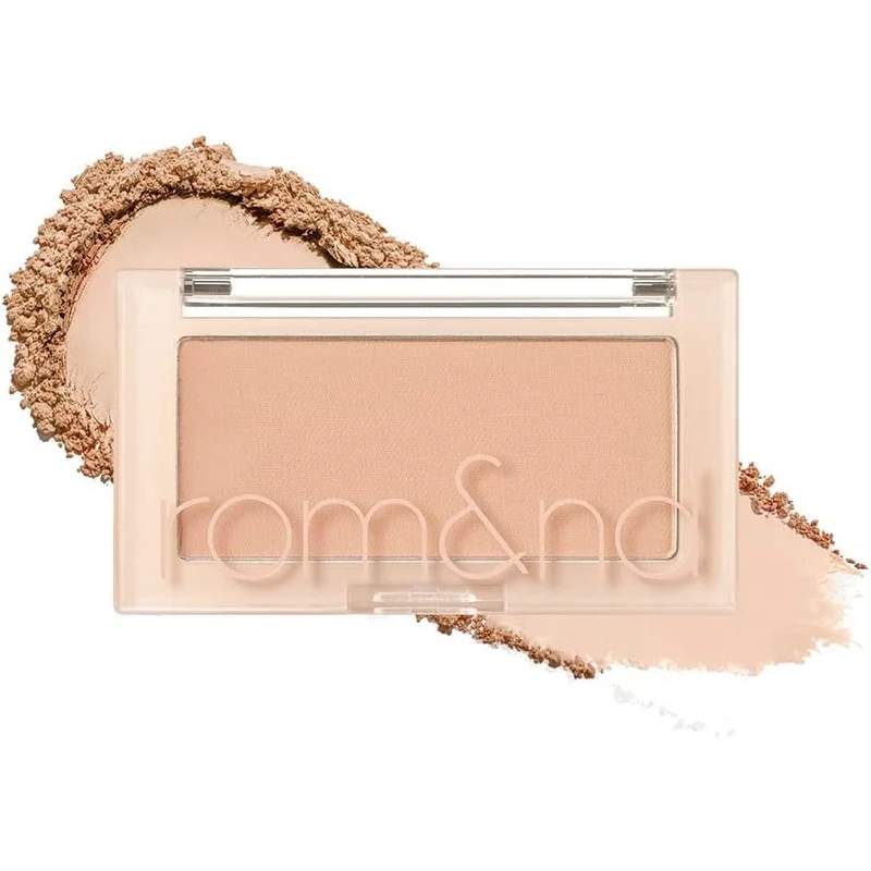 [Self-operated] Korean ROMAND soft and charming single color blush #N01 NUTTY NUDE roasted nuts 4.0g natural contouring nude makeup blush eye modification