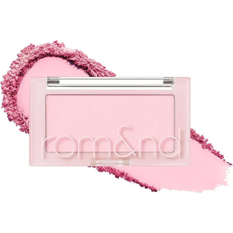 [Self-operated] Korean ROMAND Roumei single color blush #W02 STRAWBERRY MILK strawberry milk 4.0g natural contouring nude makeup blush eye modification