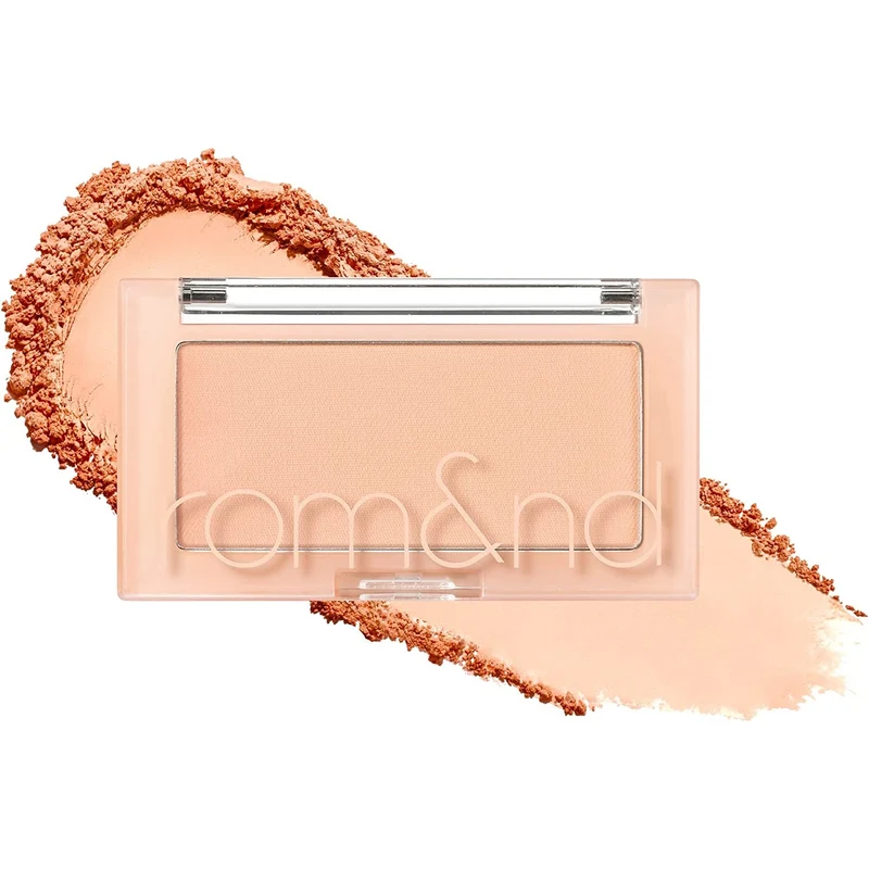 [Self-operated] Korean ROMAND soft and charming single color blush #W03 APRICOT MILK 4.0g natural contouring nude makeup blush eye modification