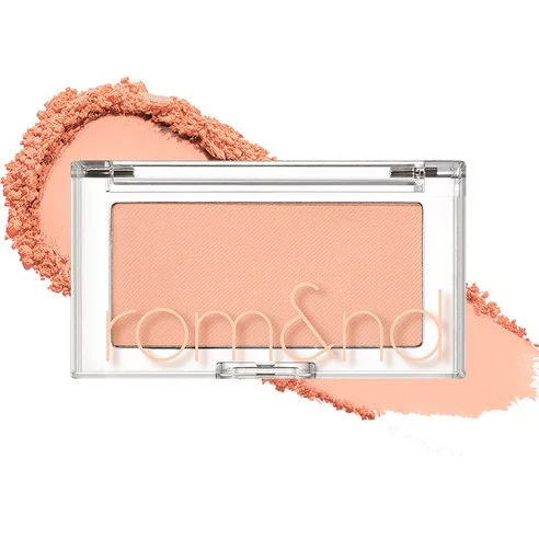 [Self-operated] Korean ROMAND Roumei single color blush #C01 PEACH CHIP orange slice 4.0g natural contouring nude makeup blush eye modification