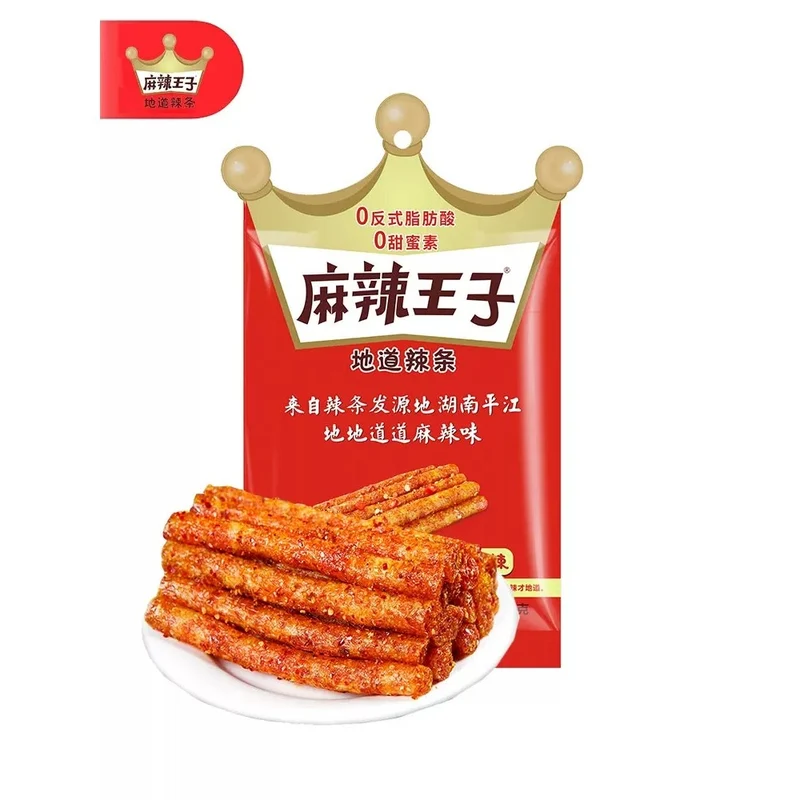 [Self-operated] Spicy Prince Authentic Spicy Strips Very Spicy 90g Office Snacks Spicy Snack Food Super Spicy Abnormal Spicy