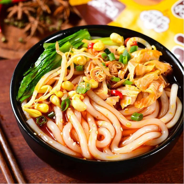 [Self-operated] China Tian Xiaohua Casserole Potato Powder 327g Comes with seasoning pack Q-bomb smooth appetizer snack Self-cooked late night snack