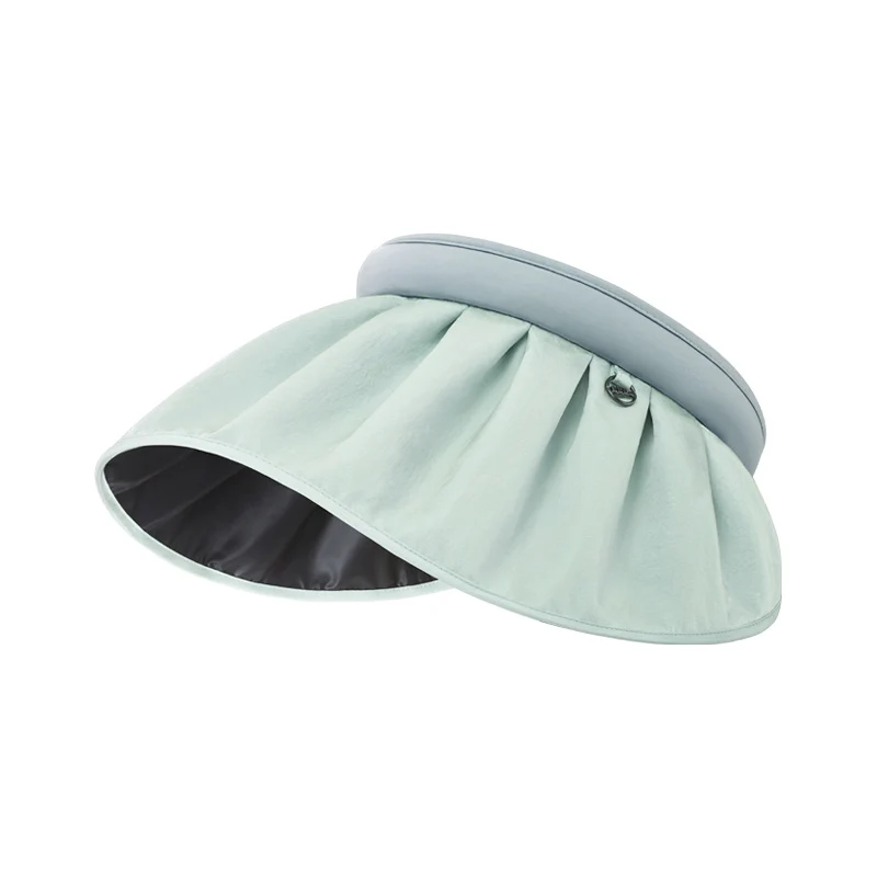 [Self-operated] Chinese Beneunder Jiaoxia Junji series shell empty top sun protection hat, strong light shielding model, light shell green, 1 hat brim length 18cm UPF50+ dual-purpose hat hoop, lightweight, breathable, anti-UV summer sunshade large brim hat