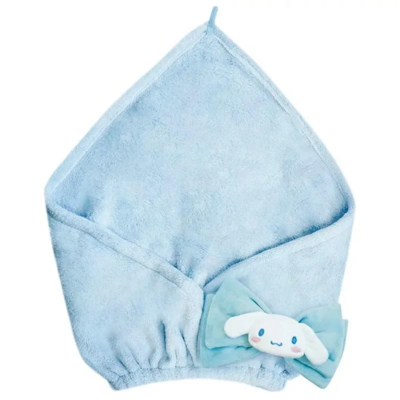 [Self-operated] Japanese Sanrio cute mascot turban big-eared dog style 1 pack water-absorbent and quick-drying hair hat