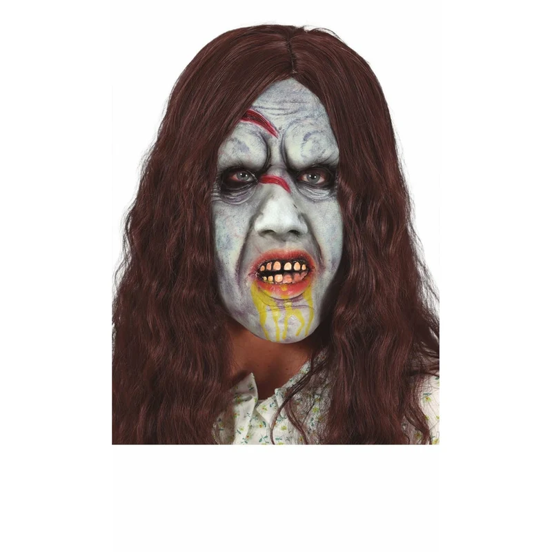 Mädchen aus "Der Exorzist" Latexmaske