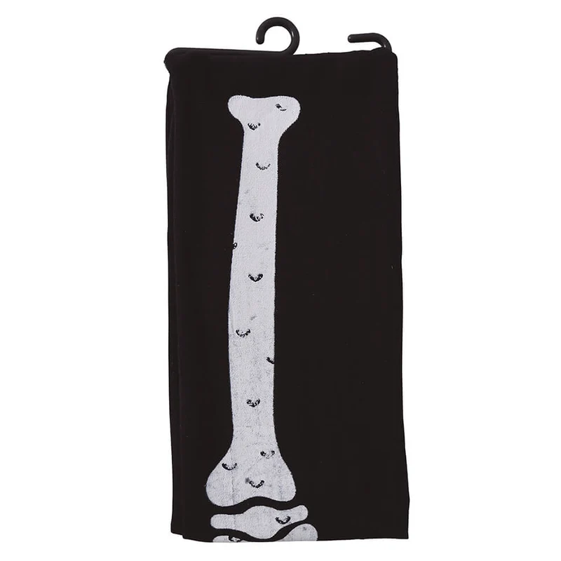 Strumpfhose Skelett Basic für Kinder