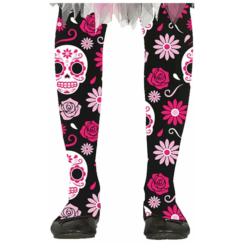 Strumpfhose Catrina Blumen für Kinder