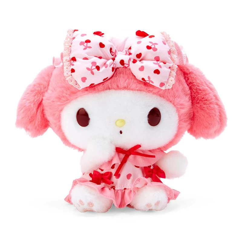 [Self-operated] Japan's Sanrio Pajamas Staycation Series Doll Melody Doll Ornament Plush Toy