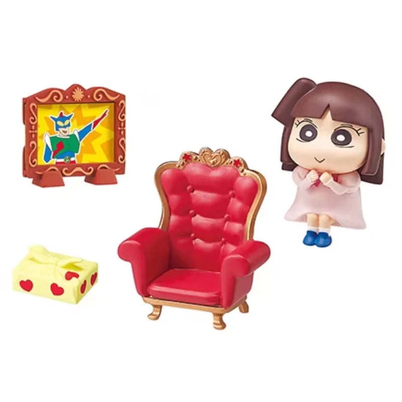 [Self-operated] Japanese RE-MENT box egg blind box Futaba Kindergarten 1 box six kinds randomly sent Crayon Shin-chan series