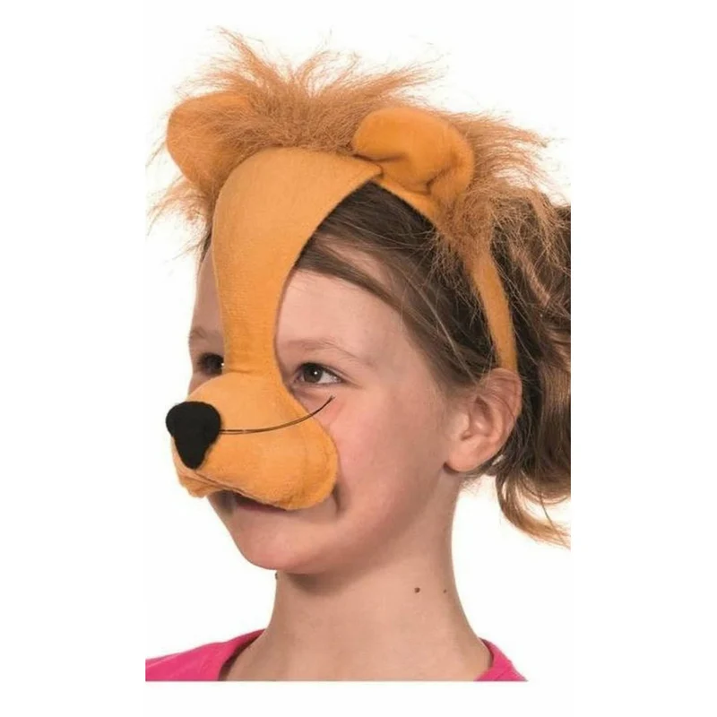 Haarreif mit Löwenmaske