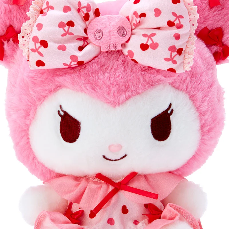 [Self-operated] Japanese Sanrio Floral Bow Series Doll Kurome Doll Ornament Plush Toy