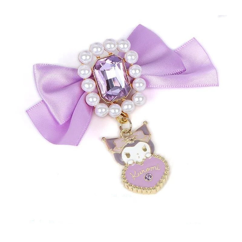 [Self-operated] Japanese Sanrio pendant gift box shiny gem Kuromi 4-piece set birthday gift holiday gift