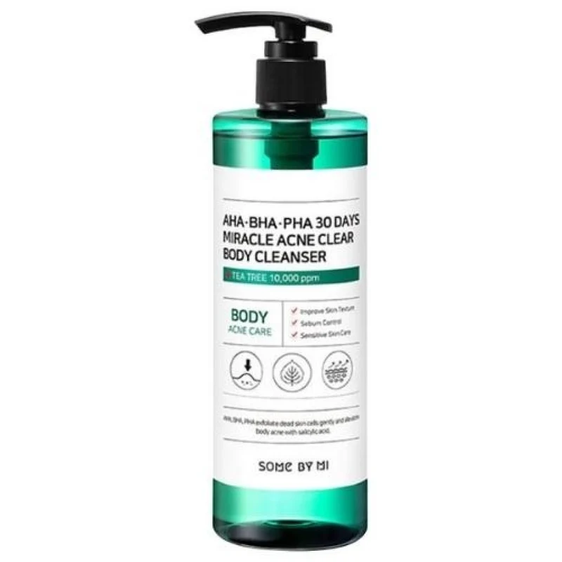 [Self-operated] South Korea SOME BY MI Saber Honey Fruit Acid Shower Gel 400ml Salicylic acid removes acne, removes goosebumps and exfoliates