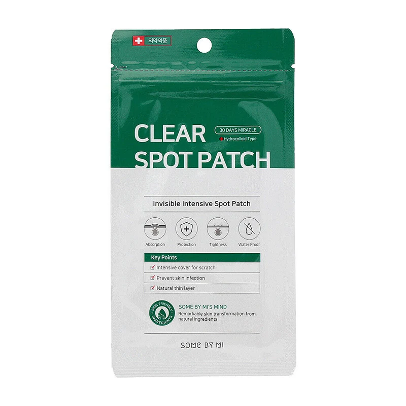 [Self-operated] South Korea SOME BY MI Sabermi Invisible Acne Repair Patch 18 patches 10mm*9 pieces + 12mm*9 pieces Can be used to remove acne marks and apply makeup gel to remove acne