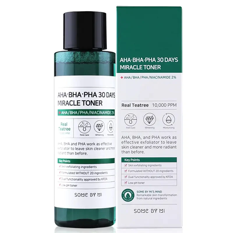 [Self-operated] Korea SOME BY MI Saber Honey Tea Tree Toner 150ml Anti-acne, Moisturizing, Acne-Removing and Beautifying Wet Water