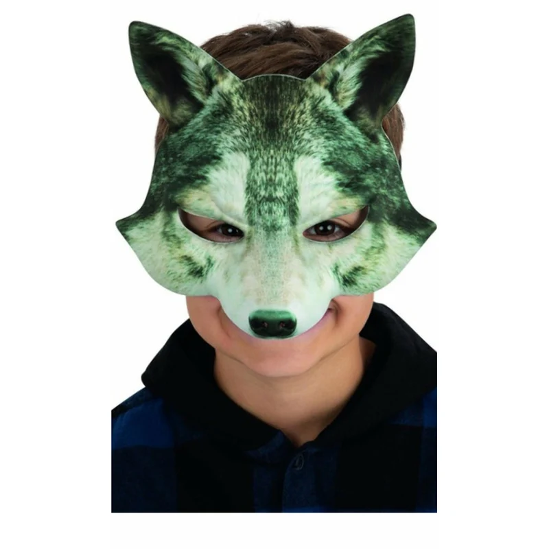 Wolf Maske für Kinder