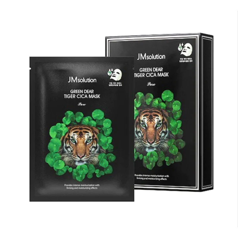 [Self-operated] South Korea's JM SOLUTION Skin-Friendly Centella Asiatica Mask 10 pieces, soothing, deeply hydrating and moisturizing