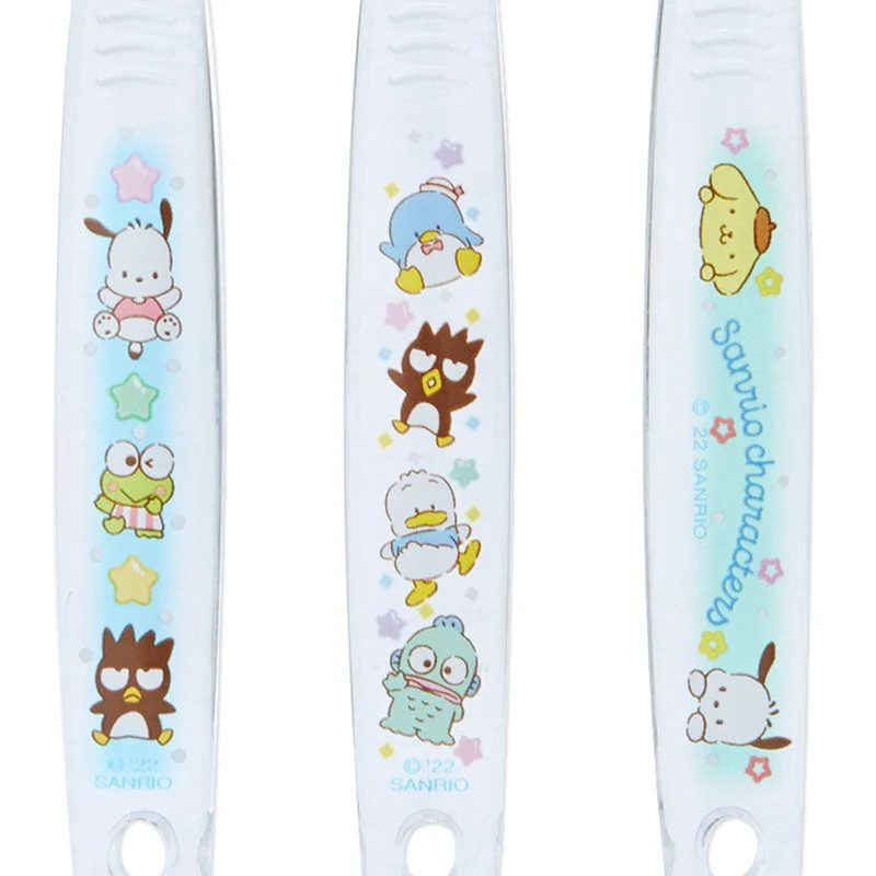 [Self-operated] Japanese Sanrio children's toothbrush Pacha Dog 3 pack with transparent soft bristles