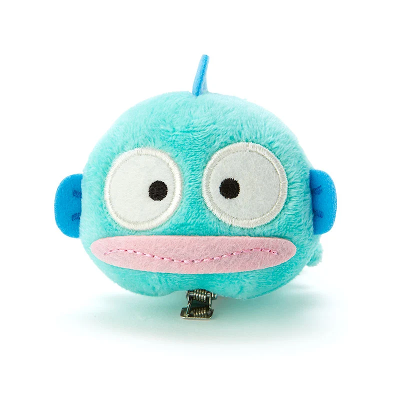 [Self-operated] Japanese Sanrio plush doll hair clip Ugly Fish Hanton Western style side clip headband hair clip hair accessories