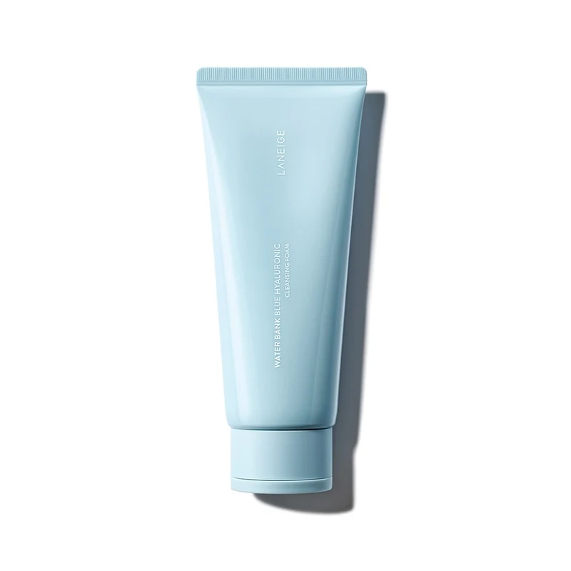 [Self-operated] South Korea's LANEIGE New Water Cool Little Blue Shield Cleanser 150g Hyaluronic Acid Moisturizing Makeup Remover Multi-effect Purifying Cleansing Cream