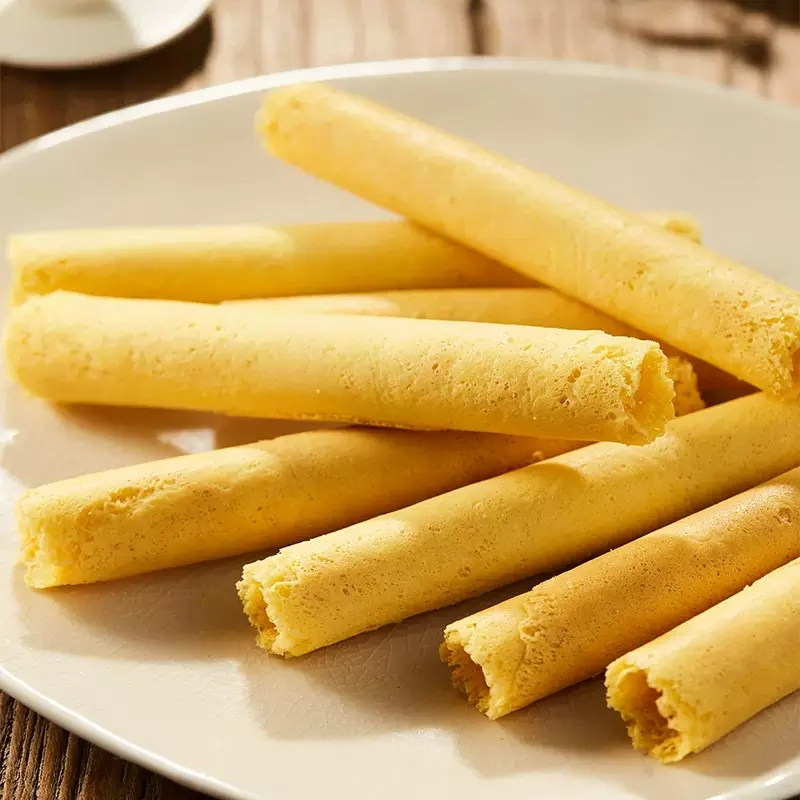 [Self-operated] China MASTER KONG Egg Roll Pastry Cream Flavor 108g Egg Roll Pastries Desserts Office Afternoon Tea Breakfast Snacks